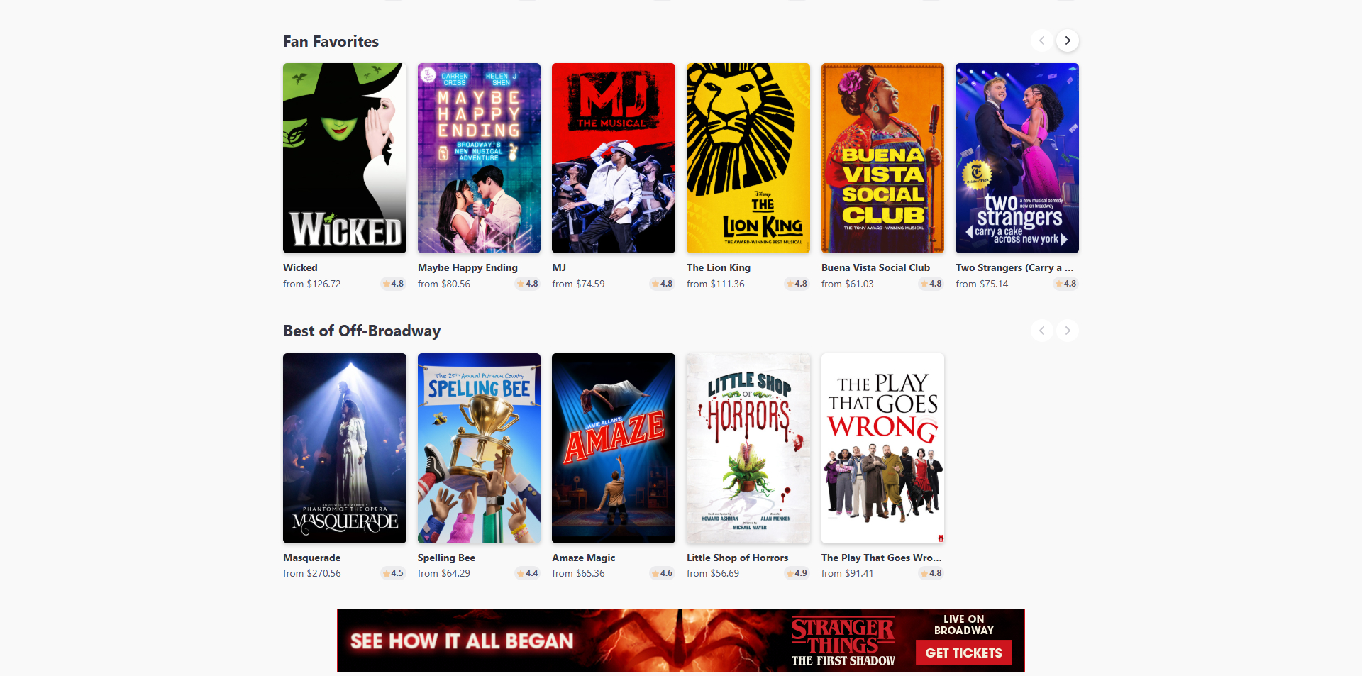 Broadway.com coupons